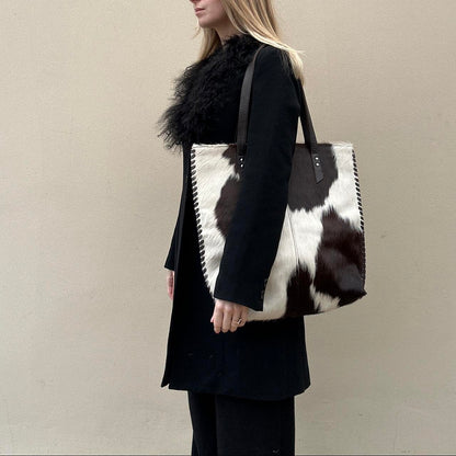 Vintage cowhide bag