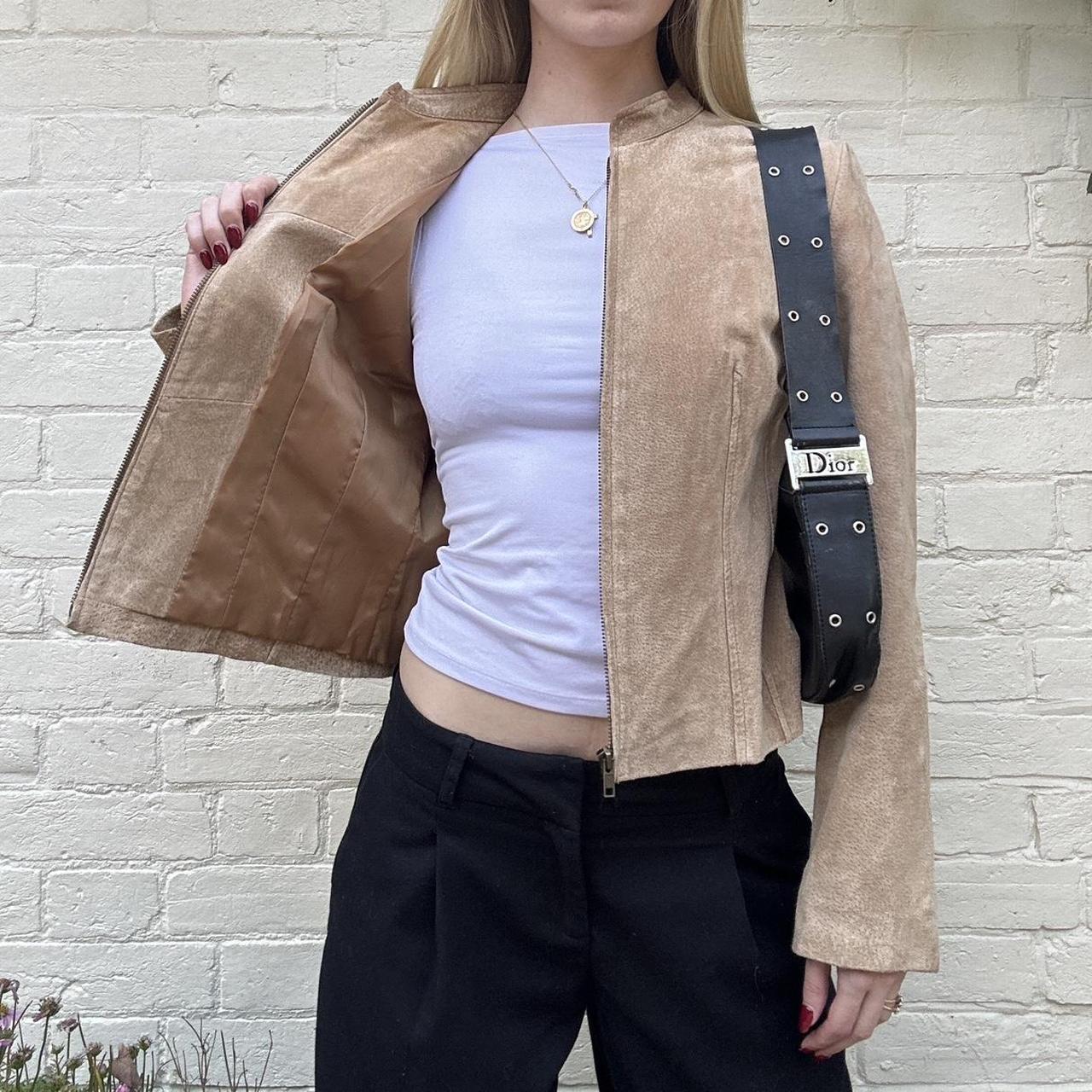 Vintage 00s suede jacket