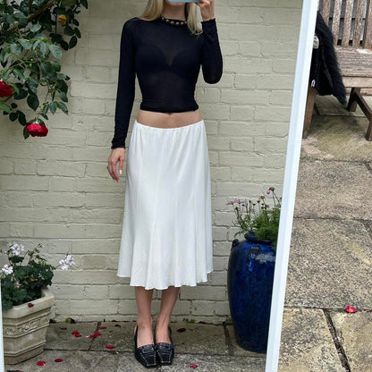 Vintage white skirt