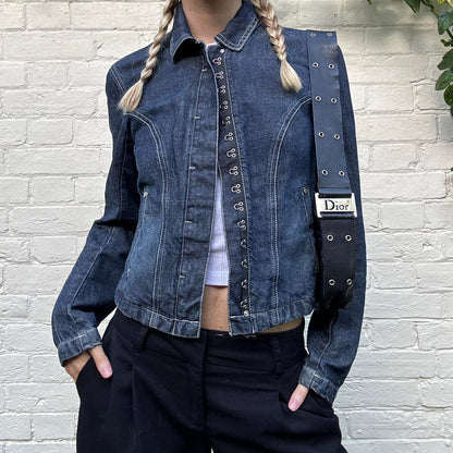 Vintage 00s dark denim jacket