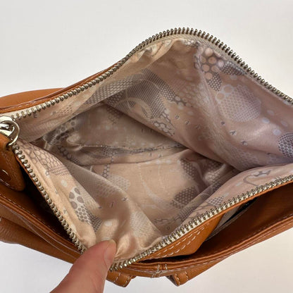 Vintage Ted Baker tan leather bag