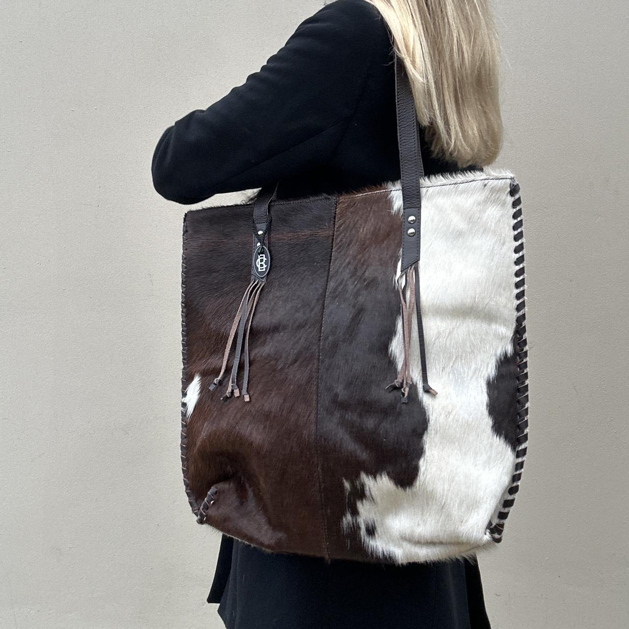 Vintage cowhide bag