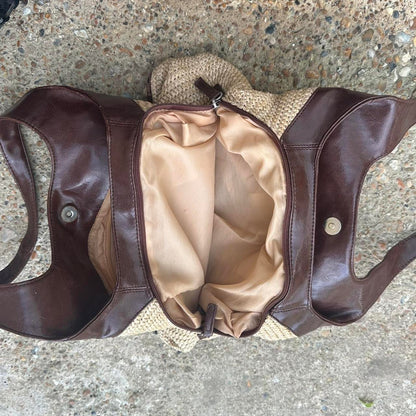 Vintage straw bag