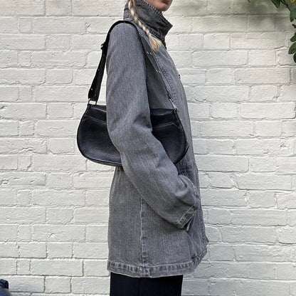 Vintage FCUK charcoal jacket