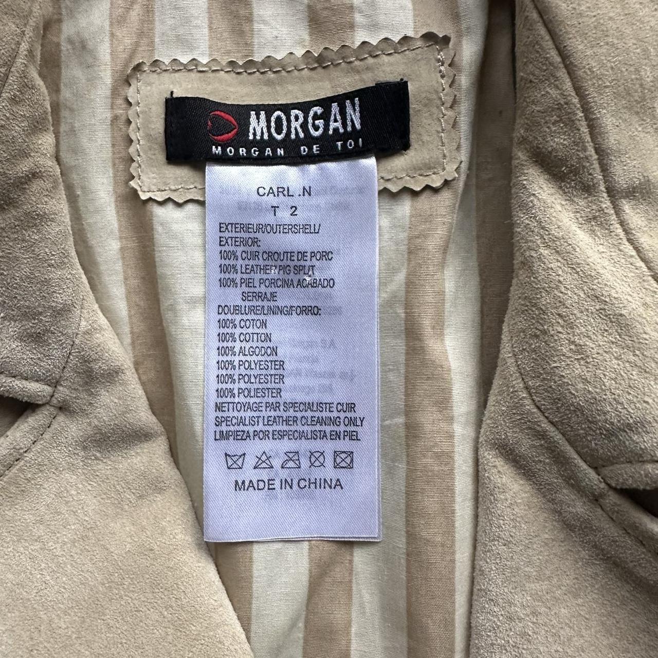 Vintage Morgan de toi suede jacket