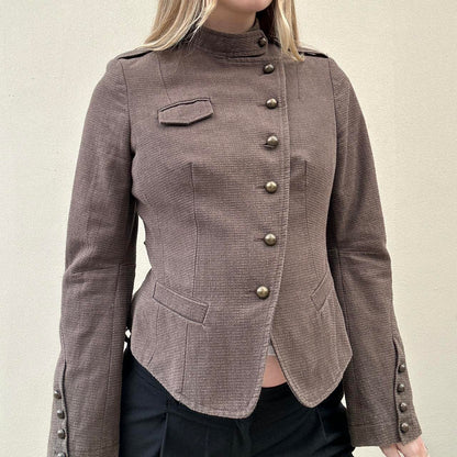 Vintage asymmetrical jacket