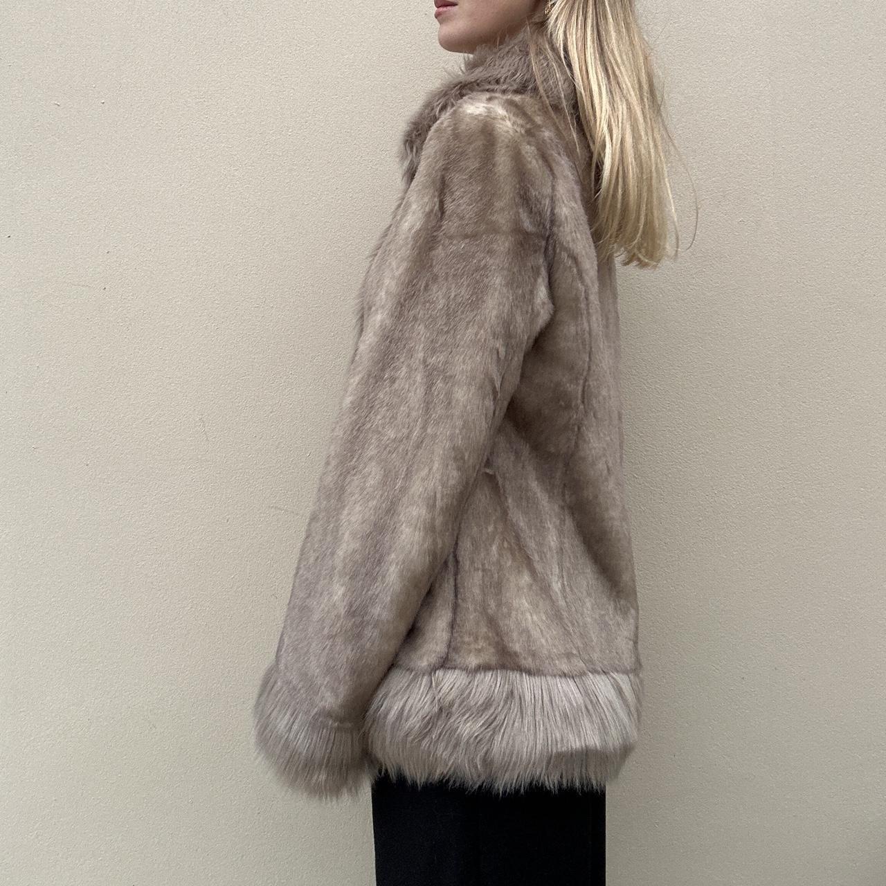 Vintage faux fur coat