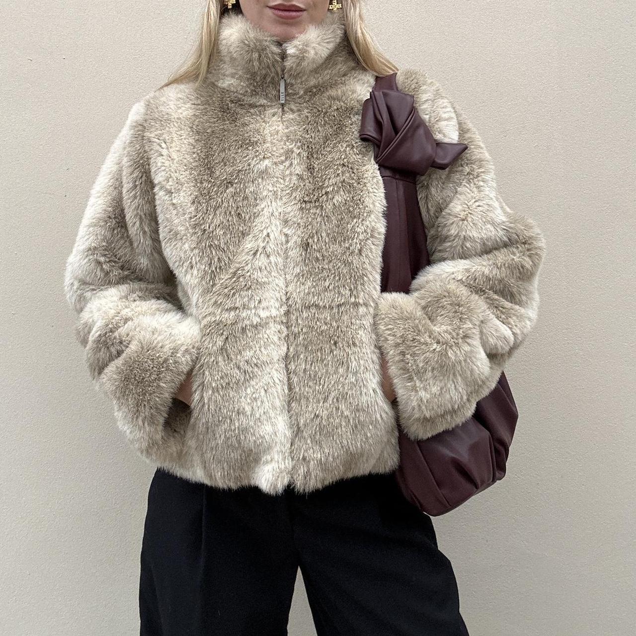 Vintage ELLE fur coat