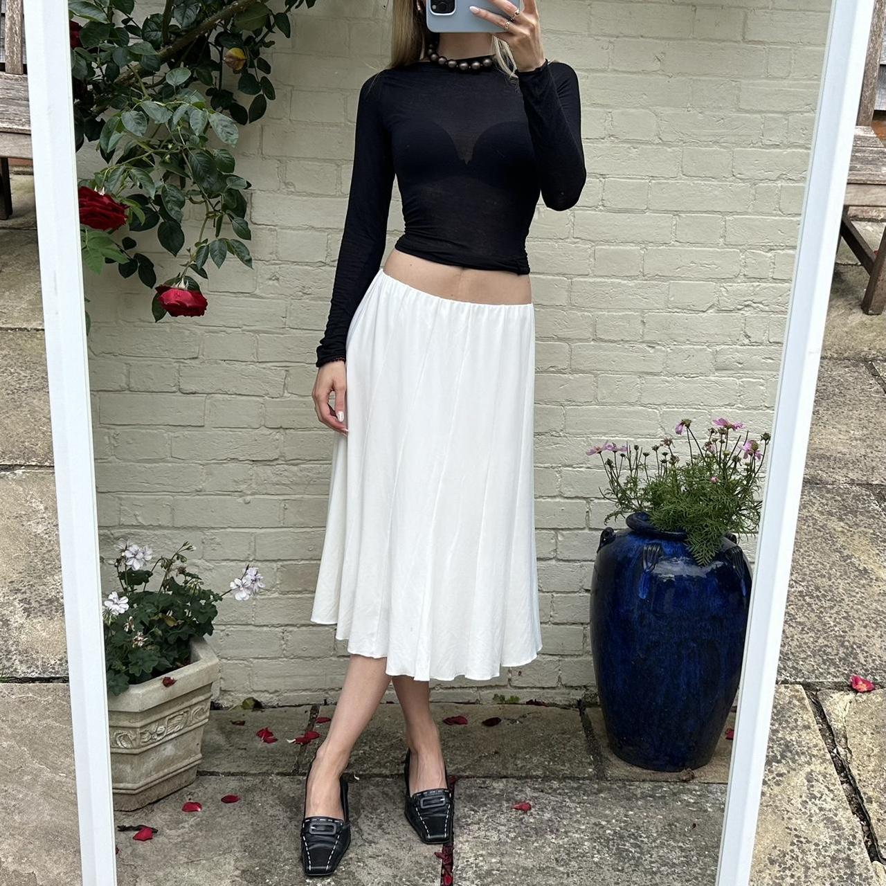 Vintage white skirt