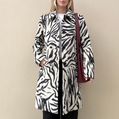 Vintage 00s zebra jacket