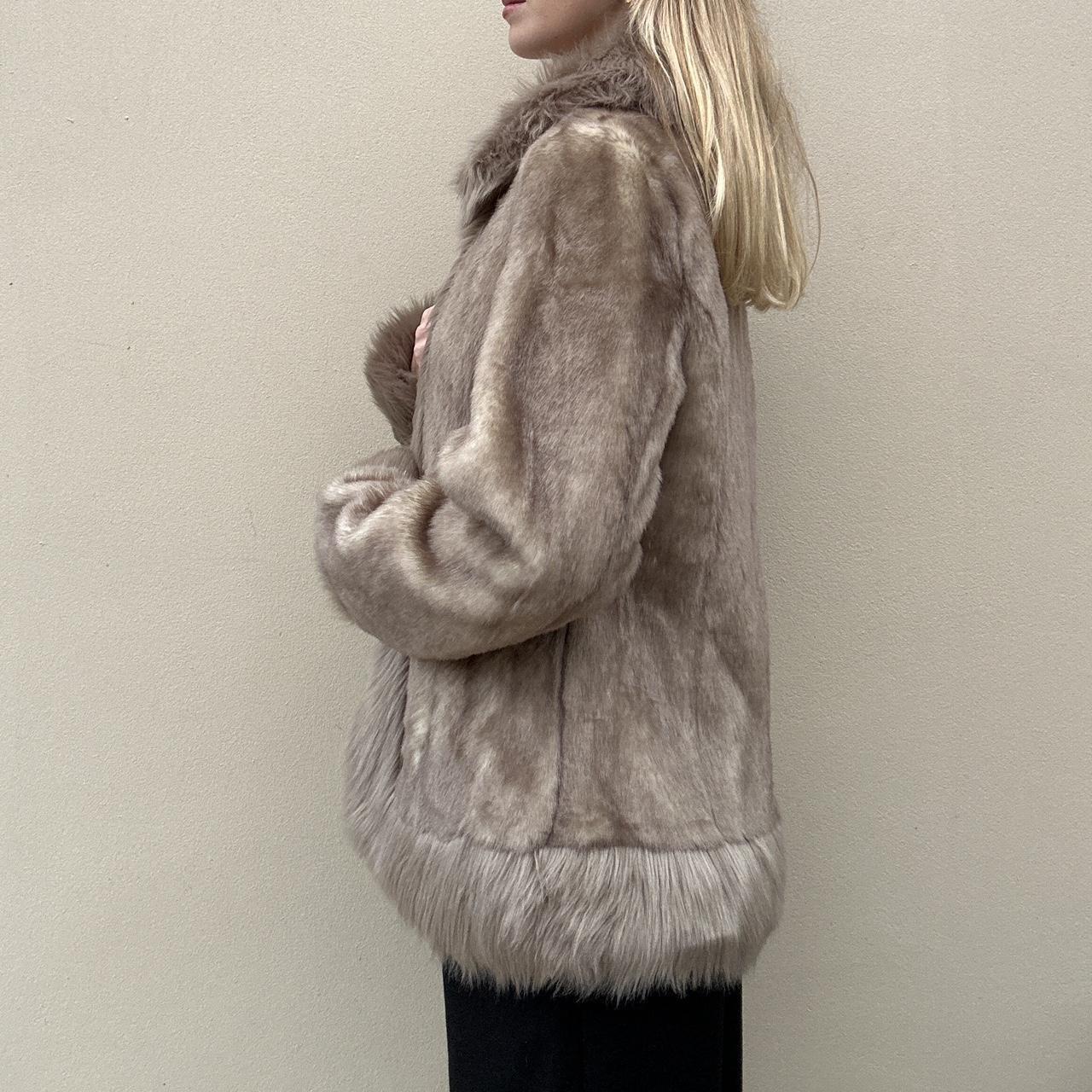 Vintage faux fur coat