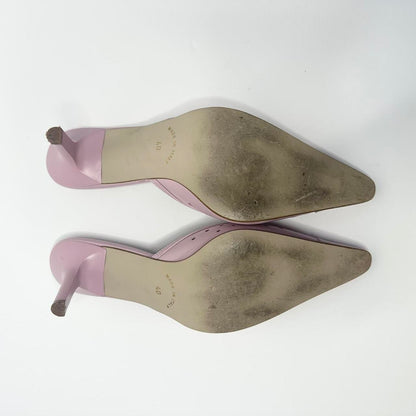 Vintage 00s pink kitten heels