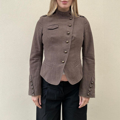 Vintage asymmetrical jacket
