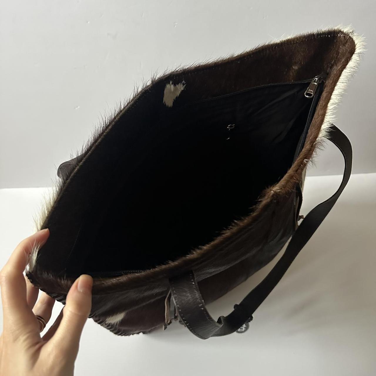 Vintage cowhide bag