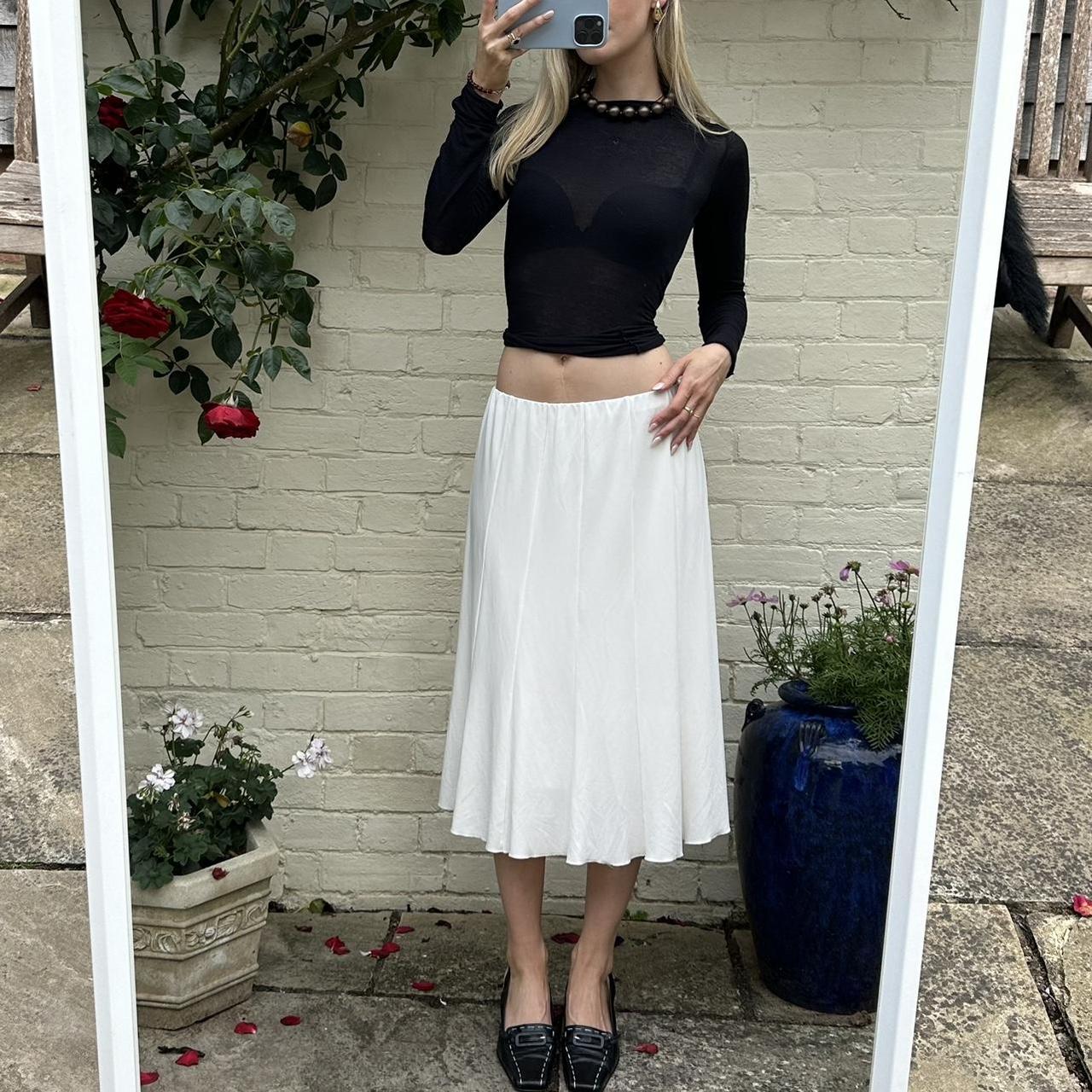 Vintage white skirt