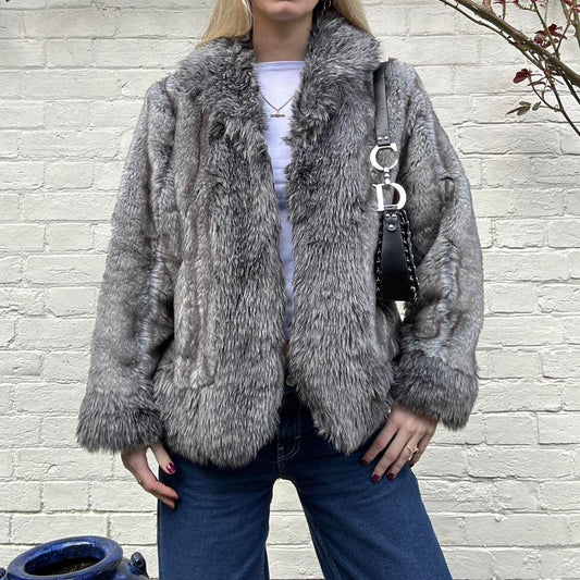 Vintage faux fur coat