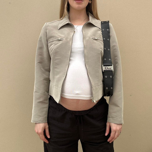 Vintage 90s beige jacket