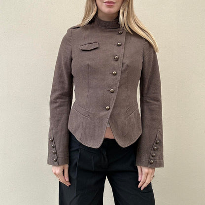 Vintage asymmetrical jacket