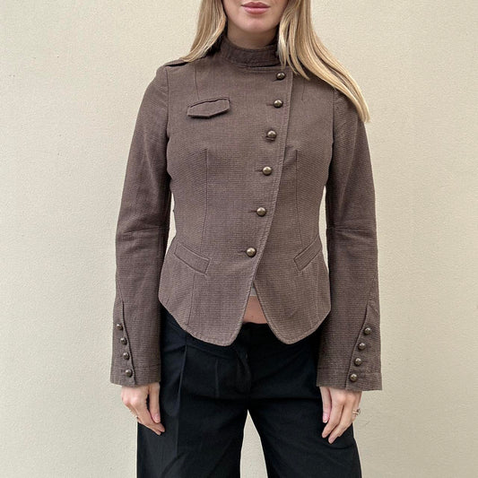 Vintage asymmetrical jacket