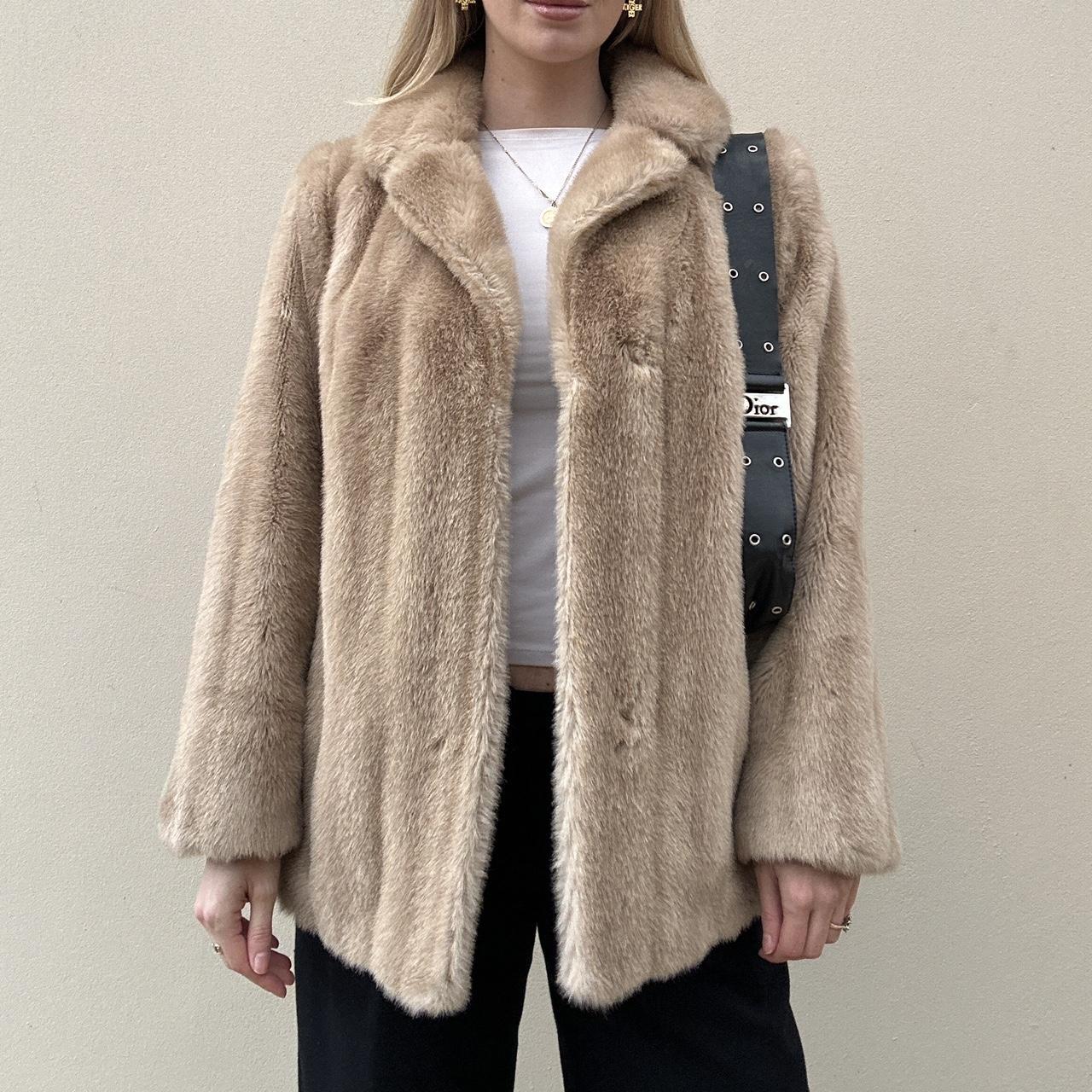 Vintage faux fur coat