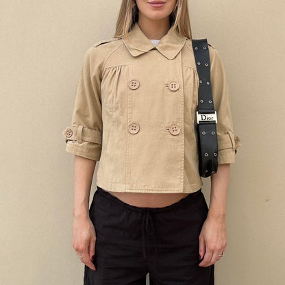 Vintage trench pea coat