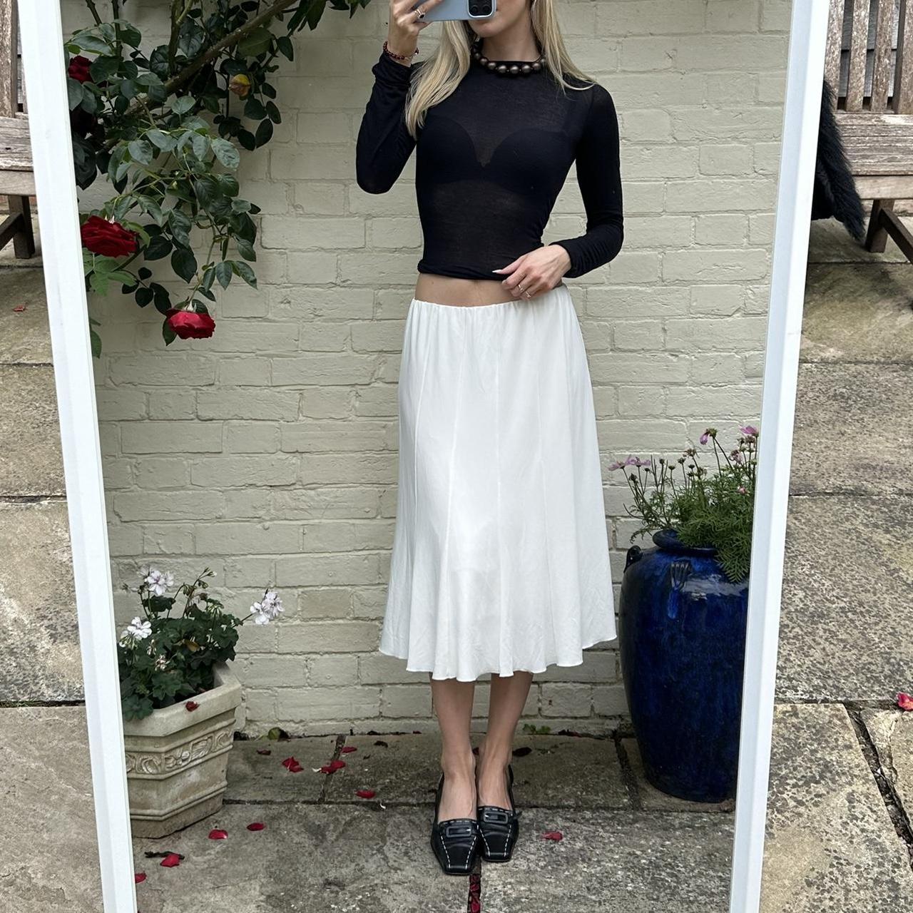 Vintage white skirt