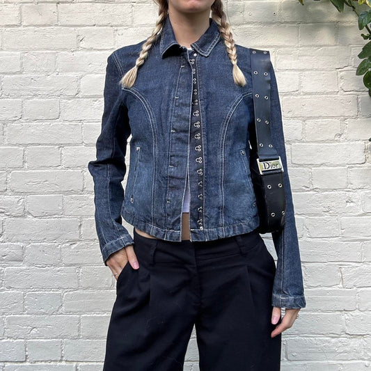 Vintage 00s dark denim jacket