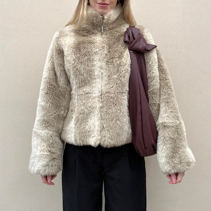 Vintage ELLE fur coat