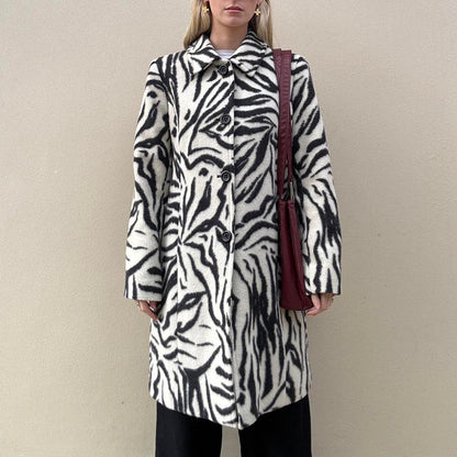 Vintage 00s zebra jacket