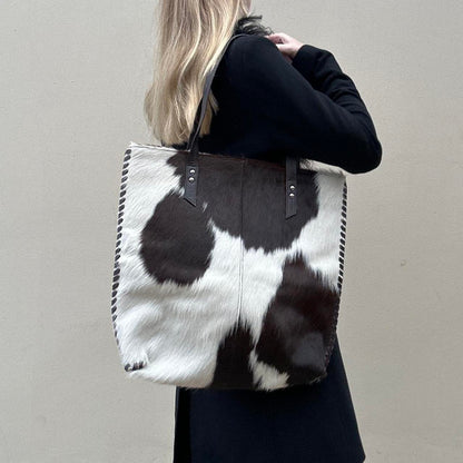 Vintage cowhide bag