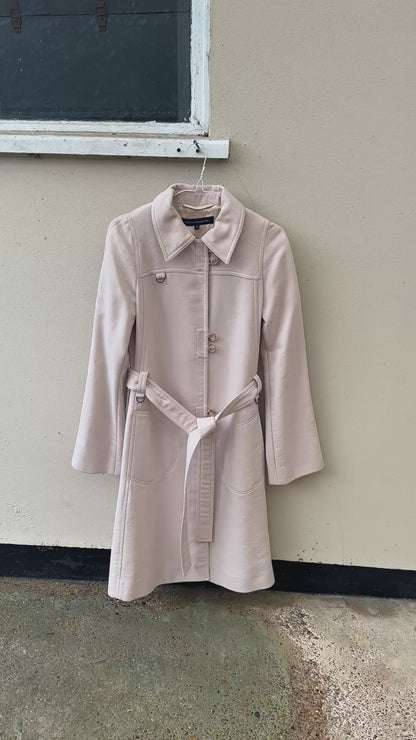 Vintage French connection trench coat
